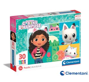 Clementoni - Puzzle Gábinin kouzelný domek 30 dílků