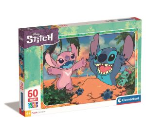 Clementoni Puzzle 60 maxi Disney Stitch
