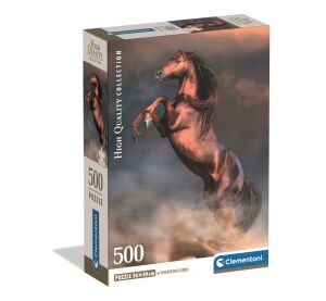 Clementoni Puzzle 500 Divoký červený hřebec