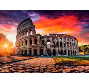 Clementoni Puzzle 1000 Západ slunce v Římě