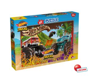 HOT WHEELS Puzzle 50x35cm 60 dílků