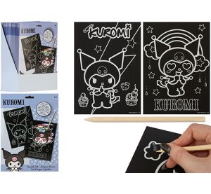 Hello Kitty Kuromi Seškrabávací obrázky