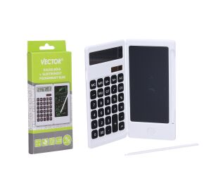 Kalkulačka + elektronický poznámkový blok VECTOR