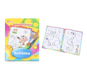 Omalovánka 24 stran Zvířátka