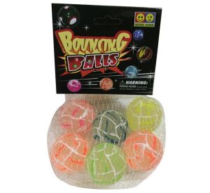 Hop koule barevné set 6ks 3 cm