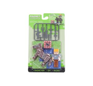 Stavebnice Magnet World Bojovník na koni