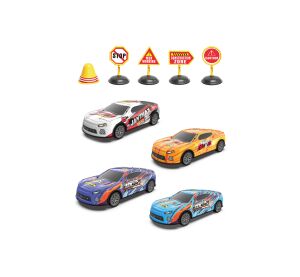Auto driftující kovové set 17,5 cm
