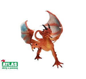 Figurka Drak červený 22 cm
