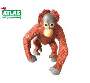 A - Figurka Orangutan mládě 6,5 cm