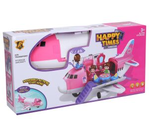 Letadlo s figurkami 34 cm