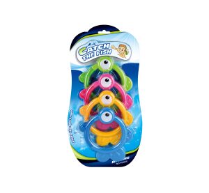 Hračka na potápění rybí kroužky set 4ks 34 cm