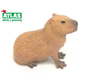 A - Figurka Kapybara sedící 5,5 cm