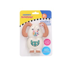 Chrastítko slon s efekty 12 cm