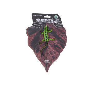 Ještěrka gumová zelená 17 cm