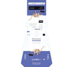 Stavebnice dinosaurus na kabel brachiosaurus