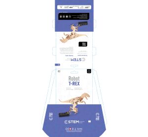 Stavebnice dinosaurus na kabel T-rex