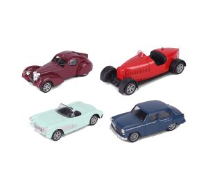 Auto veterán na zpětné natažení kovové 10,5 cm