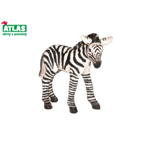 A - Figurka Zebra hříbě 7 cm