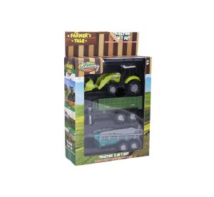 Traktor s příslušenstvím a efekty 17 cm