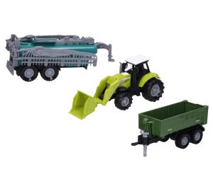 Traktor s příslušenstvím a efekty 17 cm
