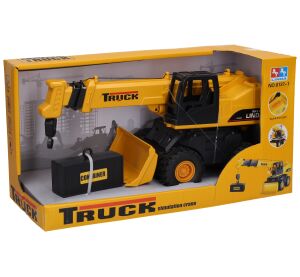 Jeřáb s efekty na setrvačník set kontejner 31 cm