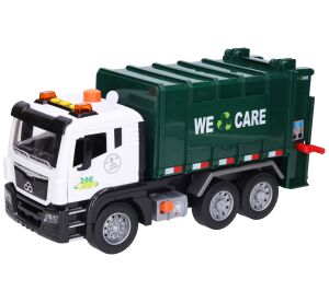 Auto úklidové s popelnicemi a efekty 31,5 cm