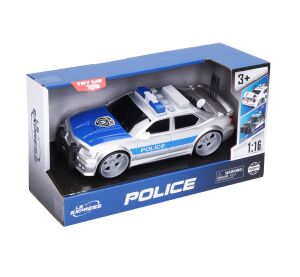 Auto policie s efekty na setrvačník 23 cm