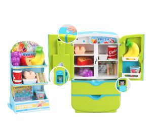 Lednička s regálem s potravinami s efekty 28cm