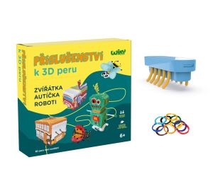 Běžící zvířátka pro 3D pero WIKY - český obal