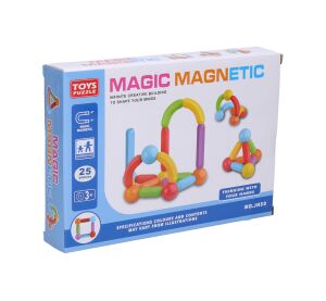 Magnetická stavebnice 25 dílků