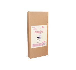 Židlička pro panenky 37x25x51 cm - Český obal