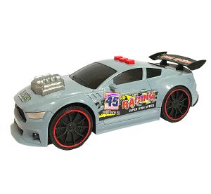 Auto závodní s efekty 21 cm