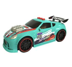 Auto závodní s efekty 21 cm