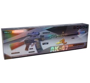 Puška AK-47 s patronami a pěnovými náboji 91 cm
