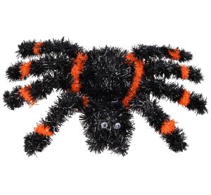Dekorace Halloween pavouk 33x23 cm na zavěšení