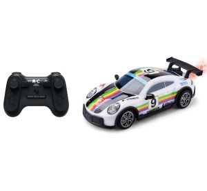 Auto 9 Champion svítící dýmící RC na dálkové ovládání 19 cm