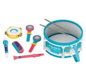 Hudební nástroje set s bubnem 28 cm
