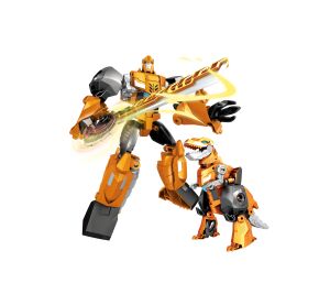 Dinorobot T-REX žlutý 19 cm