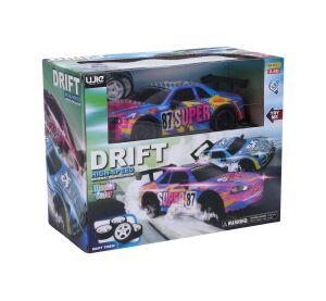 Auto 87 Super driftující svítící RC na dálkové ovládání 20 cm