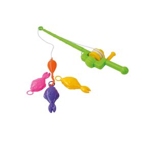 Udice chytání rybiček 50 cm 3 rybky