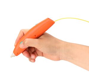 3D pero WIKY oranžové základní sada 10 náplní 10 šablon