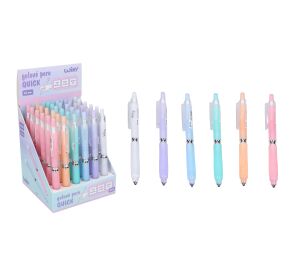Gelové pero Quick 0.5 mm modrá náplň