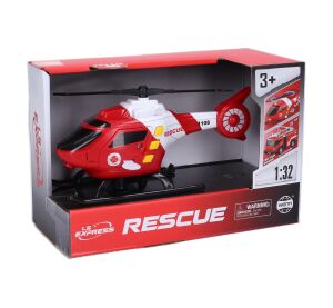 Vrtulník záchranářský s efekty 16,5 cm