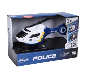 Vrtulník policejní s efekty 16,5 cm