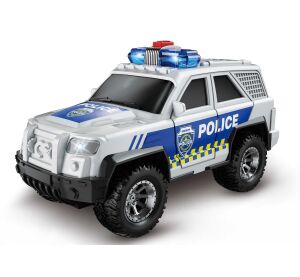 Auto policejní s efekty 15 cm