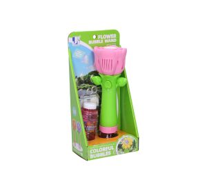 Bublifuk růže se světelnými efekty 100 ml 26 cm