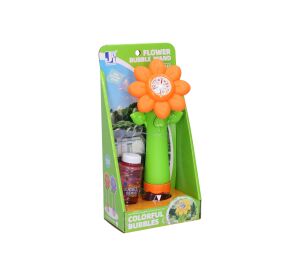 Bublifuk slunečnice se světelnými efekty 100 ml 27 cm