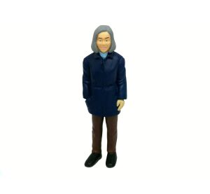 Figurka muž v bundě 12,6 cm