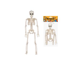 Dekorace Halloween kostlivec 45 cm na zavěšení