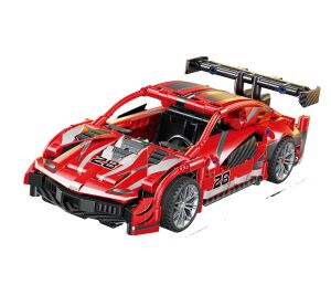 Stavebnice Auto červené 23,6 cm